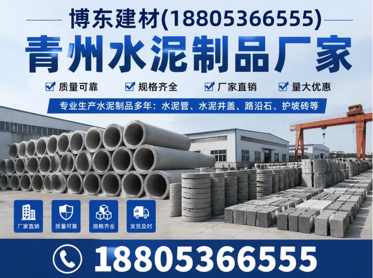 高密市水泥制品展示图